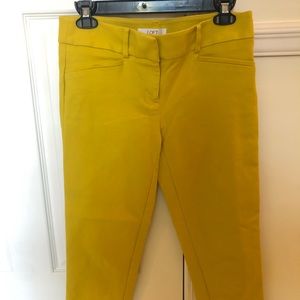 Loft Gold/Mustard Yellow Marisa Fit Riviera pant